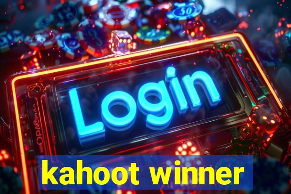 kahoot winner